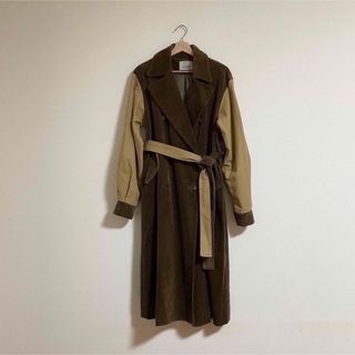 corduroy coat.(ロングコート)