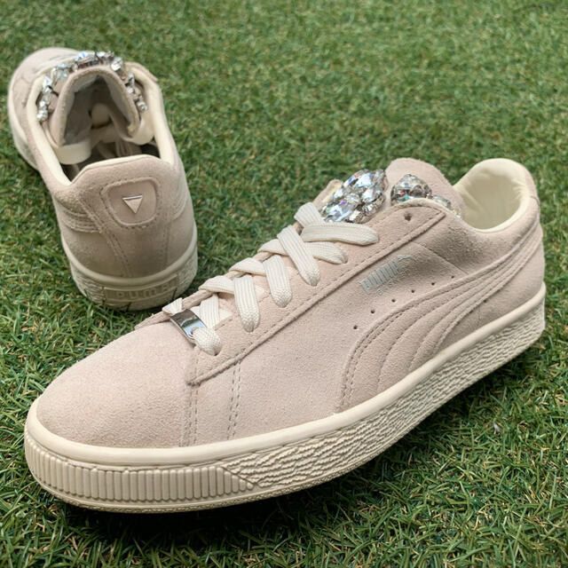 靴/シューズ美品23.5 PUMA BASKET プーマ  バスケット ジュエルズ T849