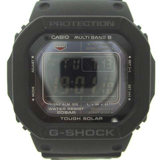 CASIO G-SHOCK GW-M5610 腕時計 電波 タフソーラー 黒のサムネイル