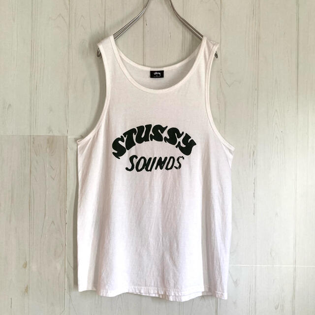 STUSSY - メキシコ製 ステューシー stussy タンクトップ 前後プリント