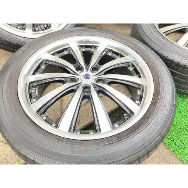 なおすけ様専用225／55R19 シュタイナー 19インチ4本  自動車/バイクの自動車(タイヤ・ホイールセット)の商品写真