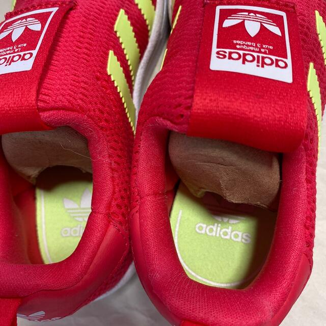 adidas(アディダス)のadidas スーパースター　キッズ　スニーカー　ピンク   17.5cm キッズ/ベビー/マタニティのキッズ靴/シューズ(15cm~)(スニーカー)の商品写真