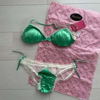 ラヴィジュール(Ravijour)の未使用 ラヴィジュール タグつき 訳あり セット ブラ ショーツ フリー 下着(その他)