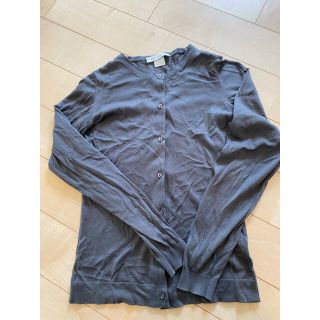 ジョンスメドレー(JOHN SMEDLEY)のJOHN SMEDLEY グレー カーディガン XS(カーディガン)