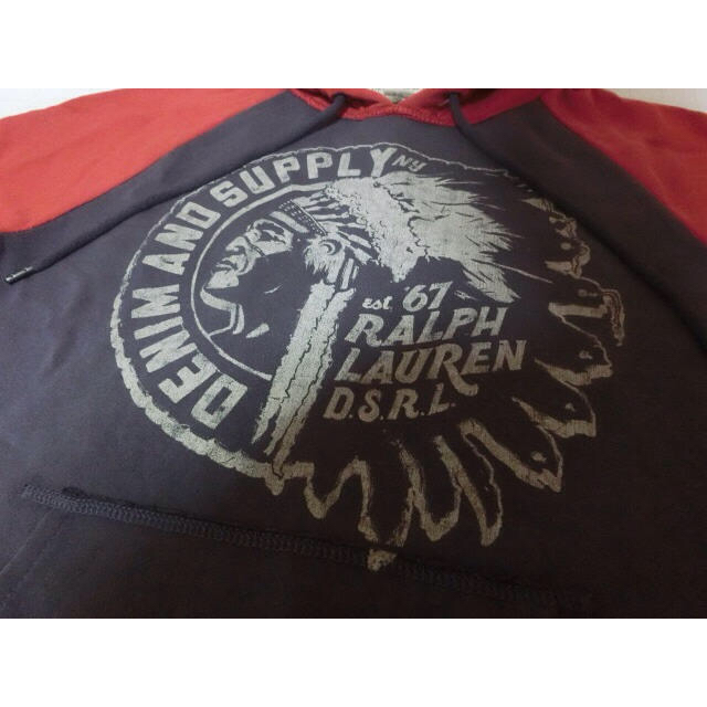 Denim & Supply Ralph Lauren(デニムアンドサプライラルフローレン)のラルフローレン デニム ネイティヴ プルオーバー パーカーUS S メンズのトップス(パーカー)の商品写真