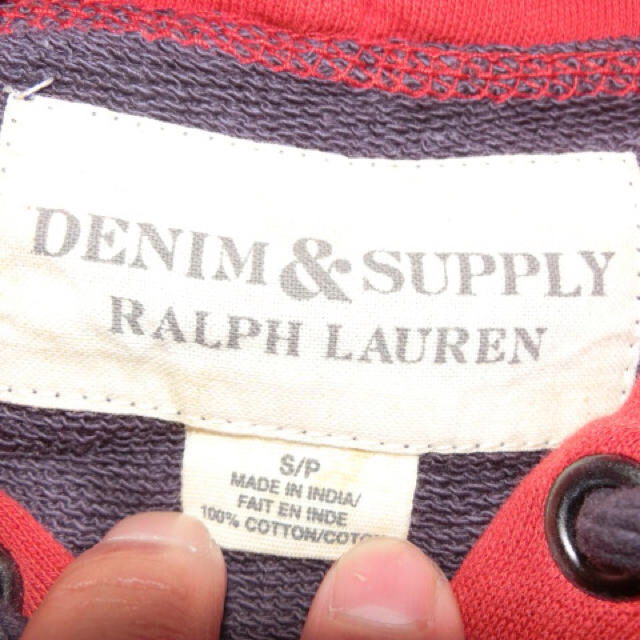 Denim & Supply Ralph Lauren(デニムアンドサプライラルフローレン)のラルフローレン デニム ネイティヴ プルオーバー パーカーUS S メンズのトップス(パーカー)の商品写真