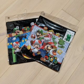 スーパーマリオ巾着☆2枚セット☆新品(その他)