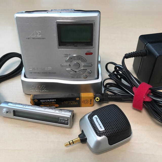 【美品DE完動品】SHARP MD WALKMAN MD-DR7-S