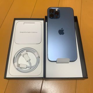 アイフォーン(iPhone)の新品同様 iPhone12pro 256GB パシフィックブルー(スマートフォン本体)