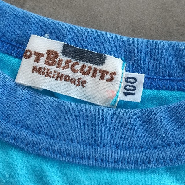 HOT BISCUITS(ホットビスケッツ)の100cm ミキハウス キッズ/ベビー/マタニティのキッズ服男の子用(90cm~)(Tシャツ/カットソー)の商品写真