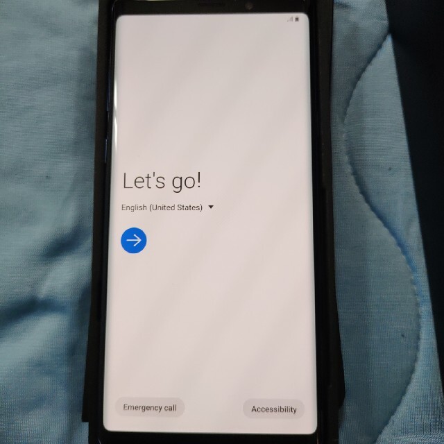 Galaxy note9 SIMフリー SM-N960F/DS（美品）