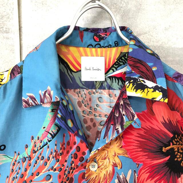 Paul Smith(ポールスミス)の極美品⭐️Paul Smith 18SS パリコレ コイ ハワイアン 開襟シャツ メンズのトップス(シャツ)の商品写真