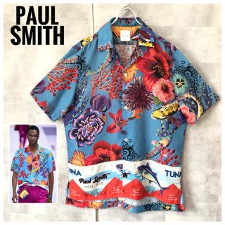 ポールスミス(Paul Smith)の極美品⭐️Paul Smith 18SS パリコレ コイ ハワイアン 開襟シャツ(シャツ)