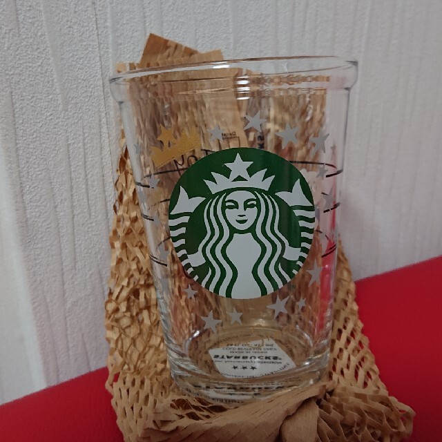 Starbucks Coffee(スターバックスコーヒー)のスターバックス　25周年第３弾コレクタブルコールドカップグラススター414m インテリア/住まい/日用品のキッチン/食器(グラス/カップ)の商品写真