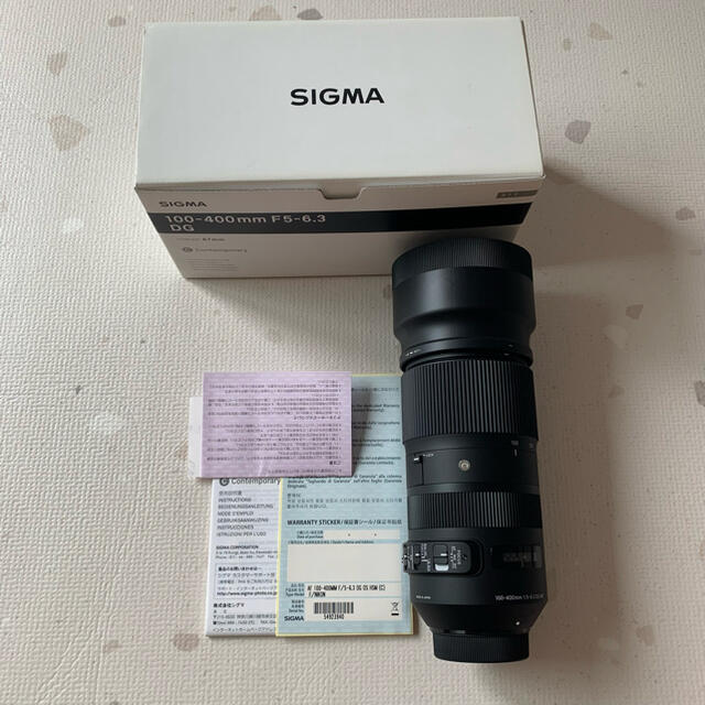 SIGMA(シグマ)のSIGMA 100-400F5-6.3 DG OS HSM/N スマホ/家電/カメラのカメラ(レンズ(ズーム))の商品写真