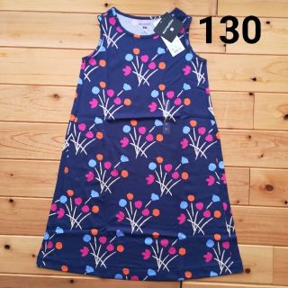 マリメッコ(marimekko)の130 marimekko　ユニクロ　夏　日本未入荷　女の子　ワンピース(ワンピース)