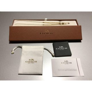 コーチ(COACH)のCOACH    コーチ　アメジスト　ネックレス(ネックレス)