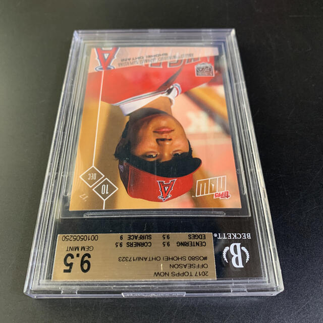 160【絶版】MLB 野球 大谷翔平 BGS 9.5GEM MINT❗ 2