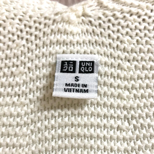 UNIQLO(ユニクロ)のユニクロ　3dコットンセーター レディースのトップス(ニット/セーター)の商品写真