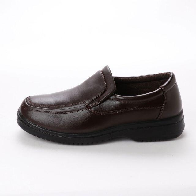 【新品 未使用 】 カジュアルシューズ ブラウン 25.5cm 茶色 15108 メンズの靴/シューズ(その他)の商品写真