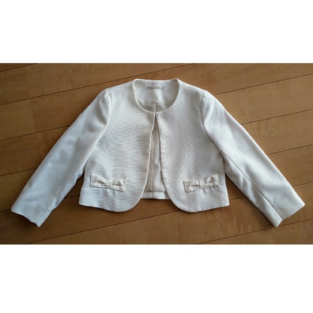 anyFAM(エニィファム)のワンピース ジャケット ブラウス 3点セット 120cm キッズ/ベビー/マタニティのキッズ服女の子用(90cm~)(ドレス/フォーマル)の商品写真