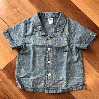 オールドネイビー(Old Navy)のOLD NAVY ベビーシャツ 80cm(シャツ/カットソー)