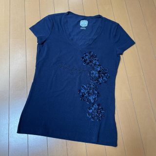 トミーヒルフィガー(TOMMY HILFIGER)の☆美品　トミーヒルフィガー　フレンチスリーブカットソー/Tシャツ①☆(Tシャツ(半袖/袖なし))