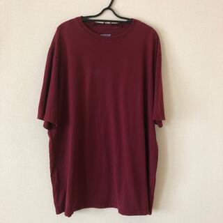 JERZEES ワインレッド色　Tシャツ　XL(Tシャツ/カットソー(半袖/袖なし))