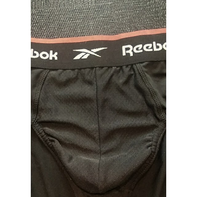 Reebok(リーボック)のReebok  メンズ ブリーフ スポーツタイプ ブラック 海外L（国内L～XL メンズのアンダーウェア(その他)の商品写真