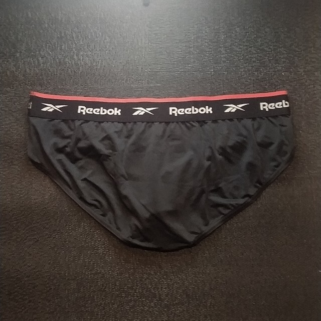 Reebok(リーボック)のReebok  メンズ ブリーフ スポーツタイプ ブラック 海外L（国内L～XL メンズのアンダーウェア(その他)の商品写真