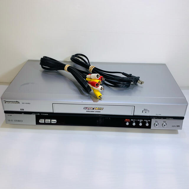 Panasonic VHS Hi-Fi ビデオデッキ NV-HV60-S