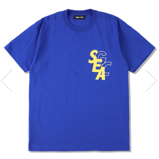 低価新品 SEA GRACE CHOW サークルTシャツ 青Mの通販 by どりかれっぢ｜シーならラクマ - WIND AND SEA × 得価人気