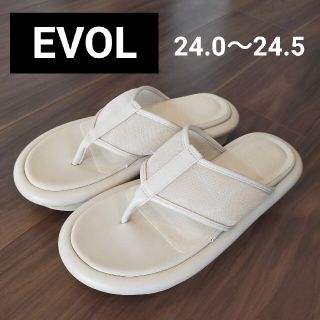 イーボル(EVOL)の【美品】EVOL　サンダル　ビーチサンダル　トングサンダル(サンダル)