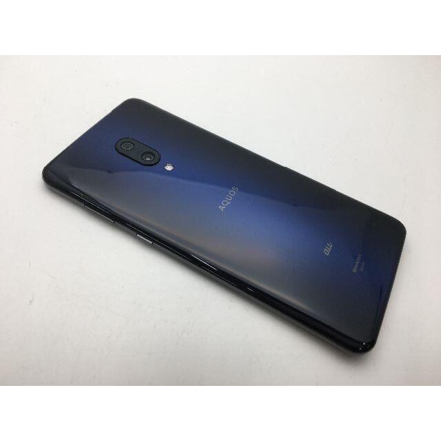 SHARP(シャープ)の544 新品同様 SIMフリー au AQUOS zero2 SHV47ブラック スマホ/家電/カメラのスマートフォン/携帯電話(スマートフォン本体)の商品写真