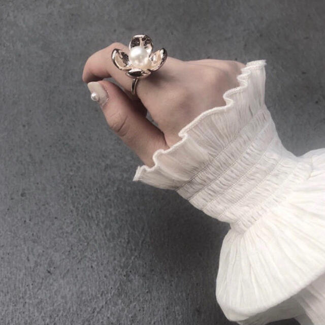 EDIT.FOR LULU(エディットフォールル)のflower ring♡ レディースのアクセサリー(リング(指輪))の商品写真