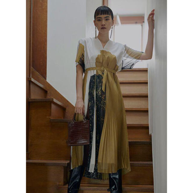 特別プライス Ameri Vintage fude art dress Mサイズ 新品未使用