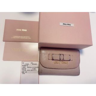 ミュウミュウ(miumiu)のmiu miu キーケース(キーケース)