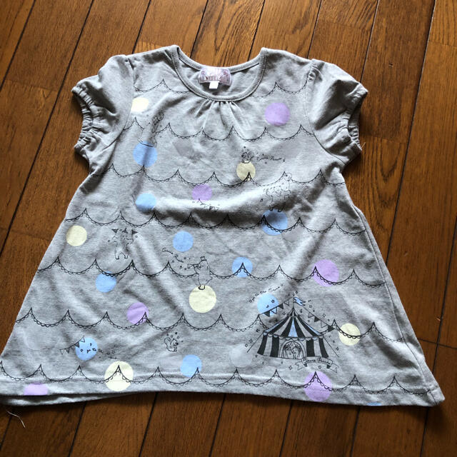 COMME CA ISM(コムサイズム)の110サイズ２枚セット キッズ/ベビー/マタニティのキッズ服女の子用(90cm~)(Tシャツ/カットソー)の商品写真