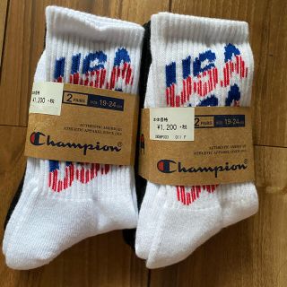 チャンピオン(Champion)のチャンピオン　靴下　計4足分(ソックス)