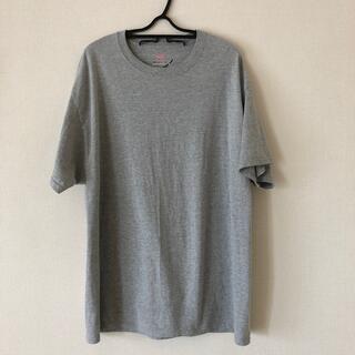 ヘインズ(Hanes)のHanes グレーTシャツ　XL(Tシャツ/カットソー(半袖/袖なし))