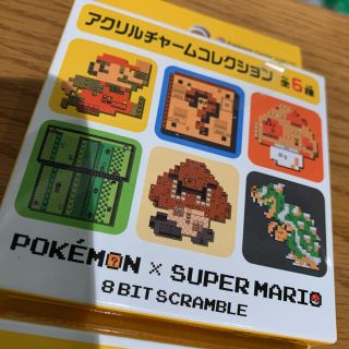 ニンテンドウ(任天堂)の【ポケモンセンター渋谷限定】ポケモン　マリオ　アクリルチャームコレクション(キーホルダー)