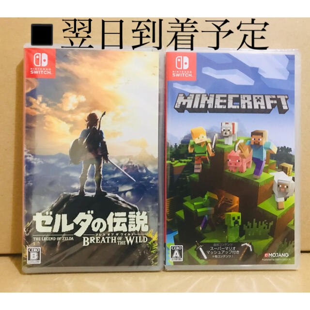 Nintendo Switch - 2台 ●ゼルダの伝説 ●マインクラフト　Switchソフト