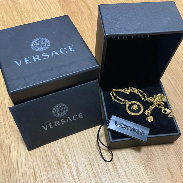 VERSACE ネックレス　メデューサ　ゴールド