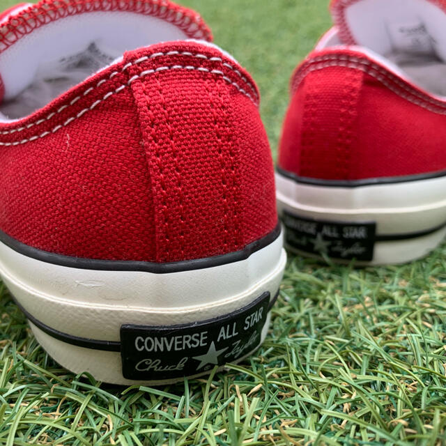 CONVERSE(コンバース)の美品22.5 converseコンバース オールスター100 OX赤コンW110 レディースの靴/シューズ(スニーカー)の商品写真