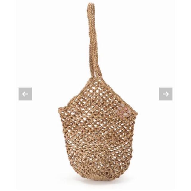 DEUXIEME CLASSE(ドゥーズィエムクラス)の◇LE VOYAGE EN PANIER RAFFIA MESH BAG レディースのバッグ(かごバッグ/ストローバッグ)の商品写真