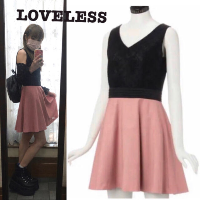 LOVELESS♡ネックファーワンピース