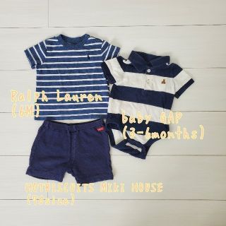 ラルフローレン(Ralph Lauren)の子供服3点セット(Ｔシャツ)