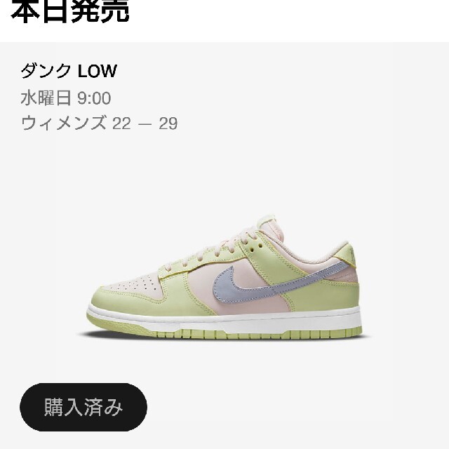 NIKE(ナイキ)のNIKE WMNS DUNK LOW メンズの靴/シューズ(スニーカー)の商品写真