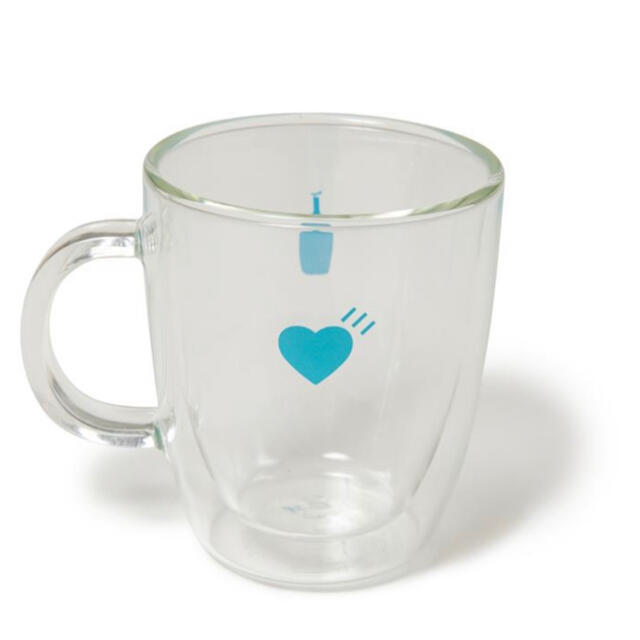 HUMAN MADE BLUE BOTTLE COFFEE GLASS MUG