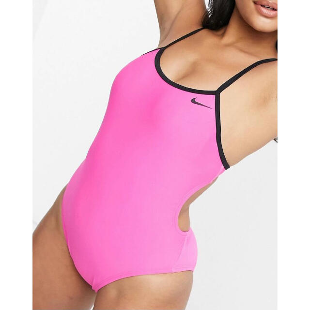 NIKE(ナイキ)の値下げ不可❣️NIKE ピンク 水着ワンピース タグ付き新品 レディースの水着/浴衣(水着)の商品写真